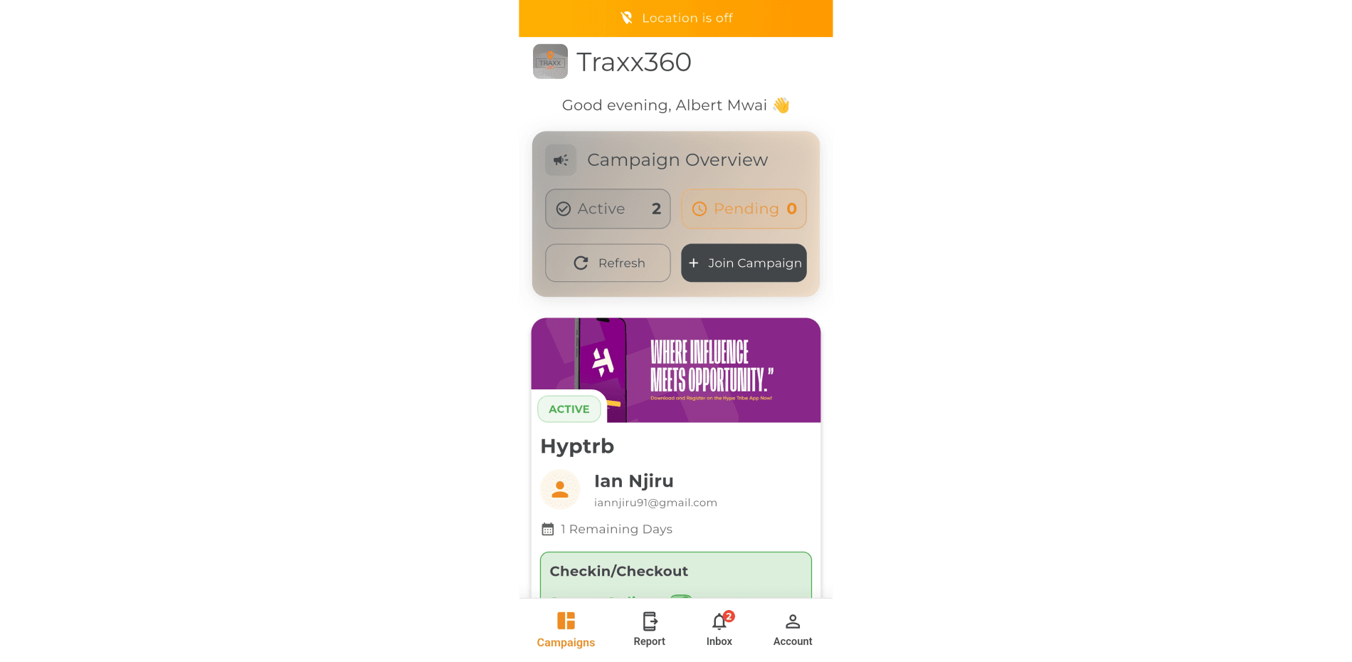Traxx360 — screenshot 1