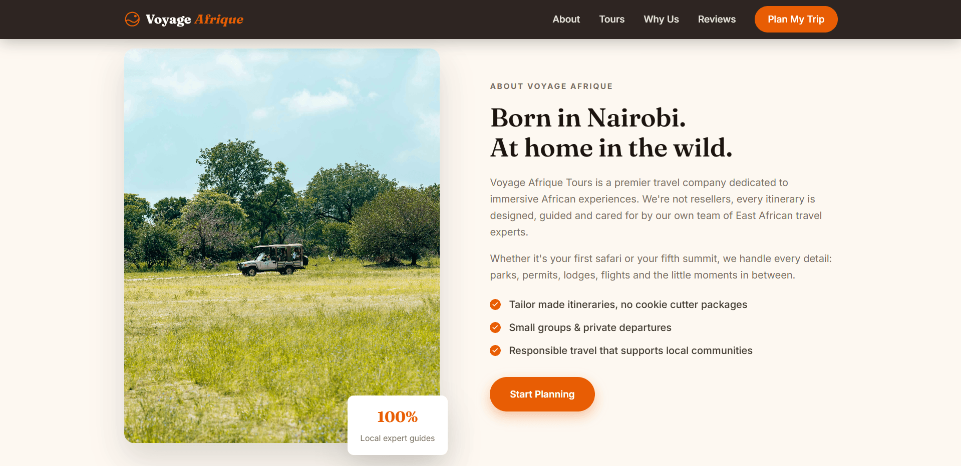 Voyage Afrique Tours — screenshot 1